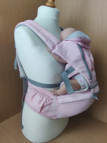 Aiebao pink 1 baby - pink, 3-in-1